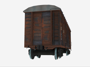 Boxcars 3D Model