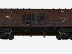 Boxcars 3D Model