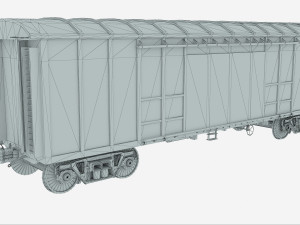 Boxcars 3D Model