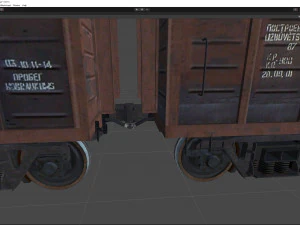 Vag&otilde;es Modelo 3D