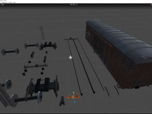 Boxcars 3D Model