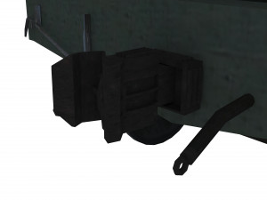 Railway Oil Tank 3D Model