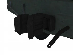 Railway Oil Tank 3D Model