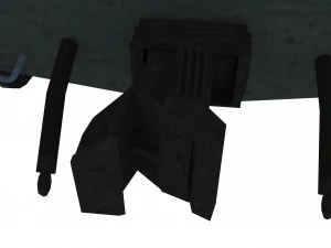 Railway Oil Tank 3D Model
