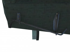 Railway Oil Tank 3D Model