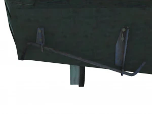 Railway Oil Tank 3D Model