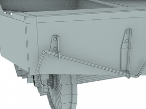 Railway Oil Tank 3D Model