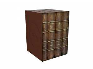 Bookshelf Bookcase Library Modèle 3D