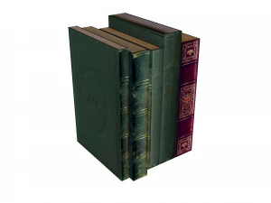 Biblioteca de estante de livros Modelo 3D