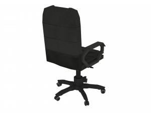 Desktop Computer Table and Chair 3D Model