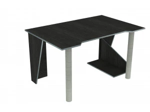 Desktop Computer Table and Chair 3D Model