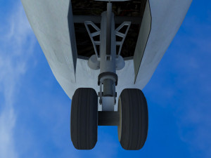 Airbus A320 Modello 3D
