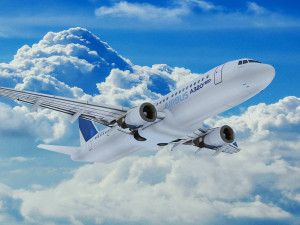 Airbus A320 Modello 3D
