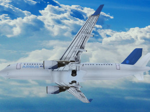 Airbus A320 Modello 3D