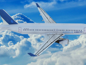 Airbus A320 Modello 3D