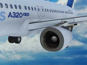 Airbus A320 Modelo 3D