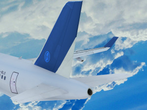 Airbus A320 Modello 3D