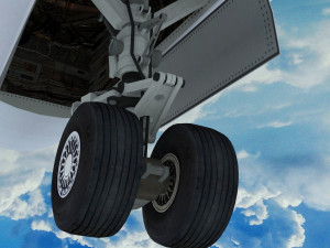 Airbus A320 Modello 3D