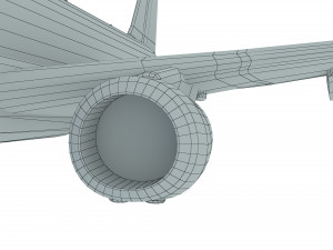 Airbus A320 Modello 3D