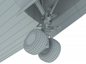 Airbus A320 Modello 3D