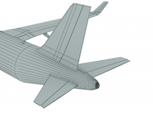 Airbus A320 Modello 3D