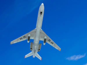 Tupolev Tu-154 airplane 3D Model