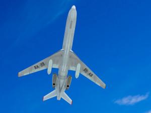 Tupolev Tu-154 airplane 3D Model