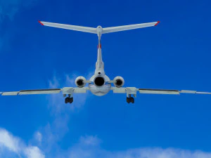 Tupolev Tu-154 airplane 3D Model