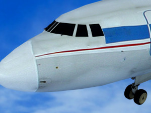 Tupolev Tu-154 airplane 3D Model