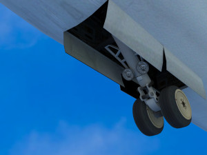 Tupolev Tu-154 airplane 3D Model
