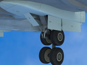 Tupolev Tu-154 airplane 3D Model