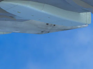 Tupolev Tu-154 airplane 3D Model