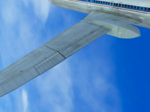 Tupolev Tu-154 airplane 3D Model