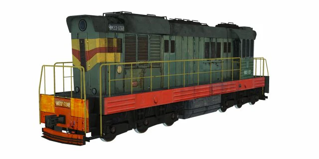 ChME3 トレイン 3Dモデル .c4d .max .obj .3ds .fbx .stl .blend