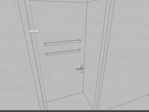 Old commuter train interior Modelo 3D