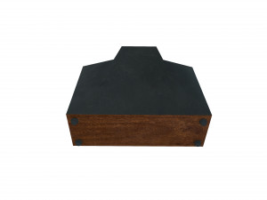 Old TV low-poly Modèle 3D