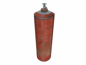 Gas Cylinder 3D-Modell