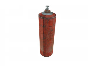 Gas Cylinder 3D Model