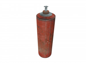 Gas Cylinder 3D Model