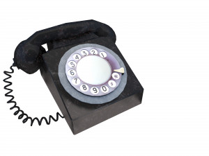 Vintage Telephone 3D-Modell
