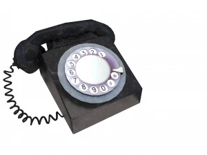 Telefone antigo Modelo 3D