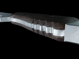 FREE Realistic Modern Machete with UV-unwrap Low-Poly 3D Model