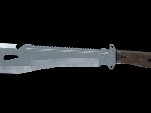 FREE Realistic Modern Machete with UV-unwrap Low-Poly 3D 模型