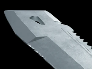 FREE Realistic Modern Machete with UV-unwrap Low-Poly 3D Model