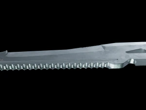 FREE Realistic Modern Machete with UV-unwrap Low-Poly 3D Model