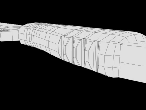 FREE Realistic Modern Machete with UV-unwrap Low-Poly 3D Model