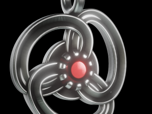 Valyrian Steel Pendant The House of the Dragon 3D प्रिंट मॉडल