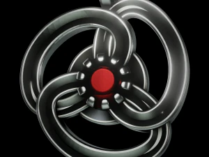 Valyrian Steel Pendant The House of the Dragon 3D Print Model