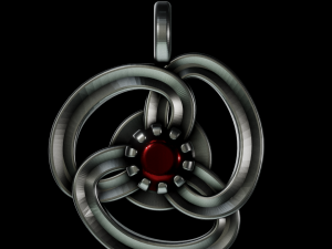 Valyrian Steel Pendant The House of the Dragon 3D प्रिंट मॉडल