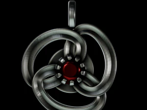 Valyrian Steel Pendant The House of the Dragon 3D Print Model